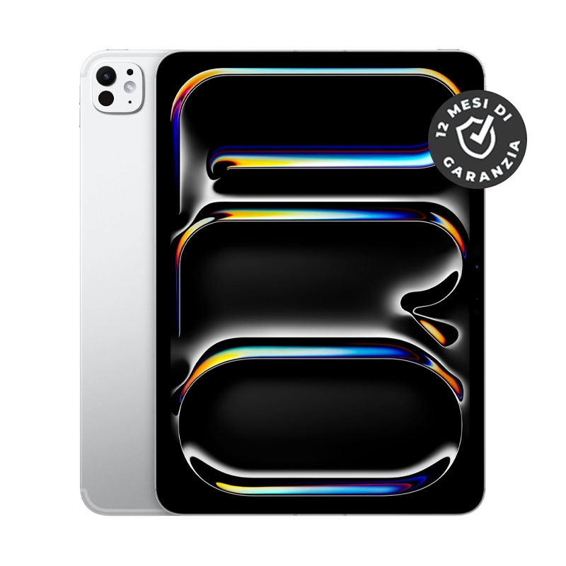 iPad Pro 11" (M4, 2024) 256GB Wi-Fi Argento (GRADO ECCELLENTE)