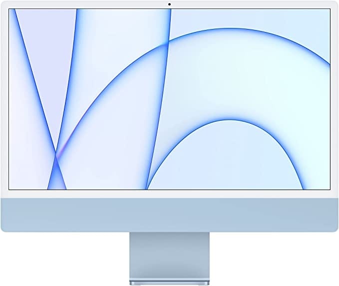 Apple iMac 24 (4 porte) M1 | Ram 16 512 GB | 2021 Blue| No M & T (eccellente)